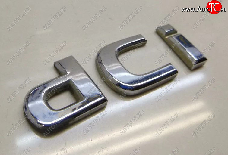 1 079 р. Эмблема крышки багажника dCi Opel Corsa C (2000-2006) (Хром)  с доставкой в г. Самара