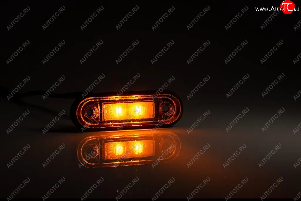 479 р. Фонарь габаритный (с проводом LED 85x27x19) FRISTOM Toyota Dyna XZU бортовой грузовик рестайлинг (2002-2006) (жёлтый)  с доставкой в г. Самара