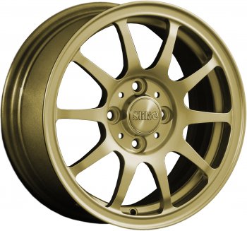 Кованый диск Slik Classik 6x14 (Металлик золотой) Daihatsu Boon 3 M700 рестайлинг (2018-2023) 4x100.0xDIA54.1xET35.0