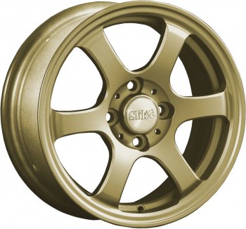 Кованый диск Slik Classik 6x14 (Металлик золотой) Daihatsu Boon 3 M700 рестайлинг (2018-2023) 4x100.0xDIA54.1xET35.0