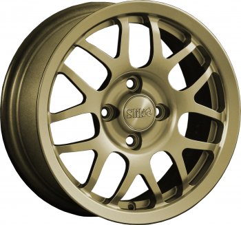 Кованый диск Slik Classik 6x14 (Металлик золотой) Daihatsu Boon 3 M700 рестайлинг (2018-2023) 4x100.0xDIA54.1xET35.0
