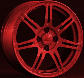 Кованый диск Slik Classik 6.5x15 (Красный) Audi A6 С4 седан (1994-1997) 5x112.0xDIA57.1xET45.0