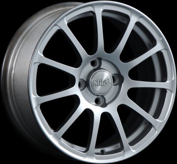 Кованый диск Slik Classik 6.5x15 (Серебристый светлый) Mitsubishi Sigma (1990-1994) 5x114.3xDIA67.1xET46.0