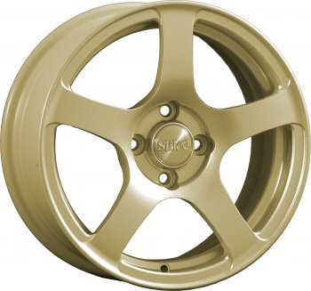 Кованый диск Slik Classik 6.5x15 (Металлик золотой) Audi A6 С4 седан (1994-1997) 5x112.0xDIA57.1xET45.0