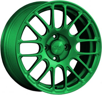 Кованый диск Slik Classik 6.5x15 (Зеленый) Mitsubishi Sigma (1990-1994) 5x114.3xDIA67.1xET46.0