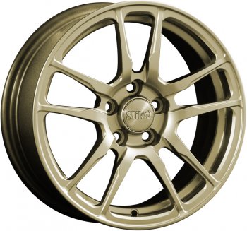Кованый диск Slik Classik 6.5x15 (Металлик золотой) Audi A6 С4 седан (1994-1997) 5x112.0xDIA57.1xET45.0