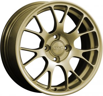 Кованый диск Slik Classik 6.5x15 (Металлик золотой) Mitsubishi Pajero Mini H53/H58 (2008-2012) 5x114.3xDIA67.1xET46.0