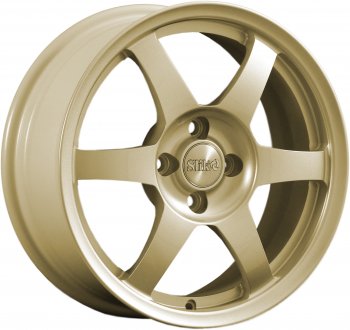 Кованый диск Slik Classik 6.5x16 (Металлик золотой) Audi Q2 GA дорестайлинг (2016-2020) 5x112.0xDIA57.1xET43.0