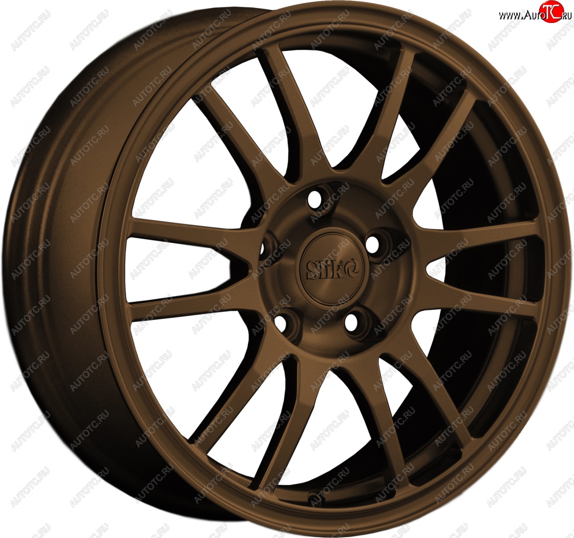 12 949 р. Кованый диск Slik classik R16x6.5 Коньячная бронза. Глянец (BRZCGN) 6.5x16 Audi Q2 GA дорестайлинг (2016-2020) 5x112.0xDIA57.1xET43.0 (Цвет: BRZCGN)