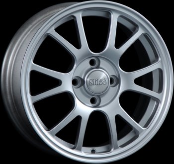 Кованый диск Slik Classik 6x15 (Серебристый светлый) Mitsubishi Colt Z20, Z30 хэтчбэк 3 дв. дорестайлинг (2002-2009) 4x100.0xDIA56.1xET46.0