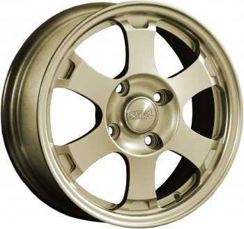 Кованый диск Slik Classik 6x15 (Металлик золотой) Mitsubishi Colt Z20, Z30 хэтчбэк 3 дв. дорестайлинг (2002-2009) 4x100.0xDIA56.1xET46.0