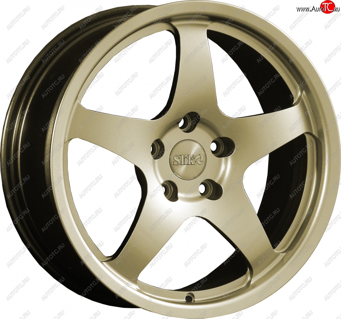 25 599 р. Кованый диск Slik classik R17x7.5 Золотой (G) 7.5x17 Mitsubishi ASX дорестайлинг (2010-2012) 5x114.3xDIA67.1xET46.0 (Цвет: G)