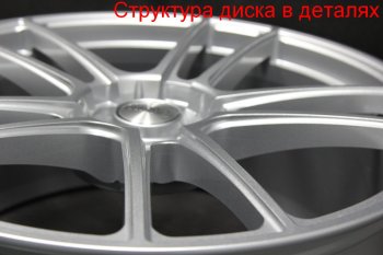 59 999 р. Кованый диск Slik PREMIUM L-610 9.0x20 Ford Edge CD539 рестайлинг (2018-2025) 5x108.0xDIA63.4xET52.5 (Серебристый светлый (S16)). Увеличить фотографию 6