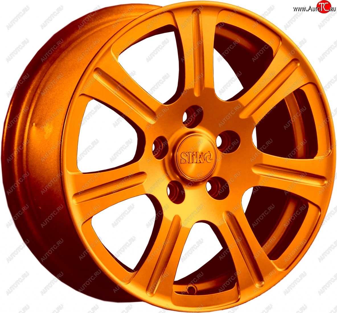 11 899 р. Кованый диск Slik Classic L-1815 6.5x15   (Candy медно-оранжевый глянцевый)  с доставкой в г. Самара