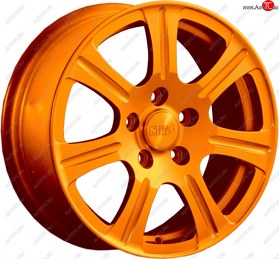 11 899 р. Кованый диск Slik Classic L-1815 6.5x15   (Candy медно-оранжевый матовый)  с доставкой в г. Самара