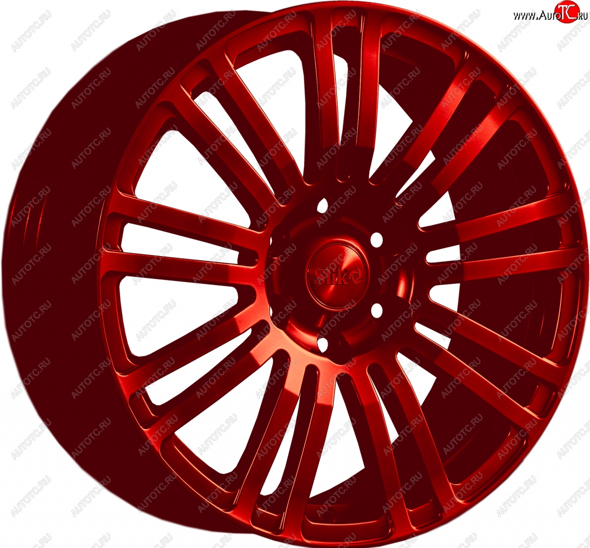 22 299 р. Кованый диск Slik Classic L-802 8.5x18   (Candy алый)  с доставкой в г. Самара