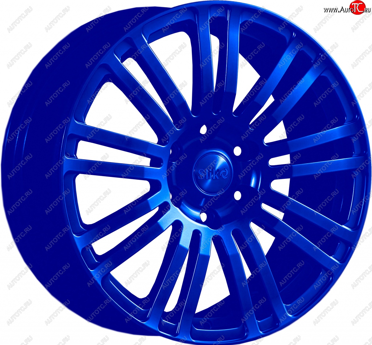 22 299 р. Кованый диск Slik Classic L-802 8.5x18   (Candy синий (Candy BLUE))  с доставкой в г. Самара