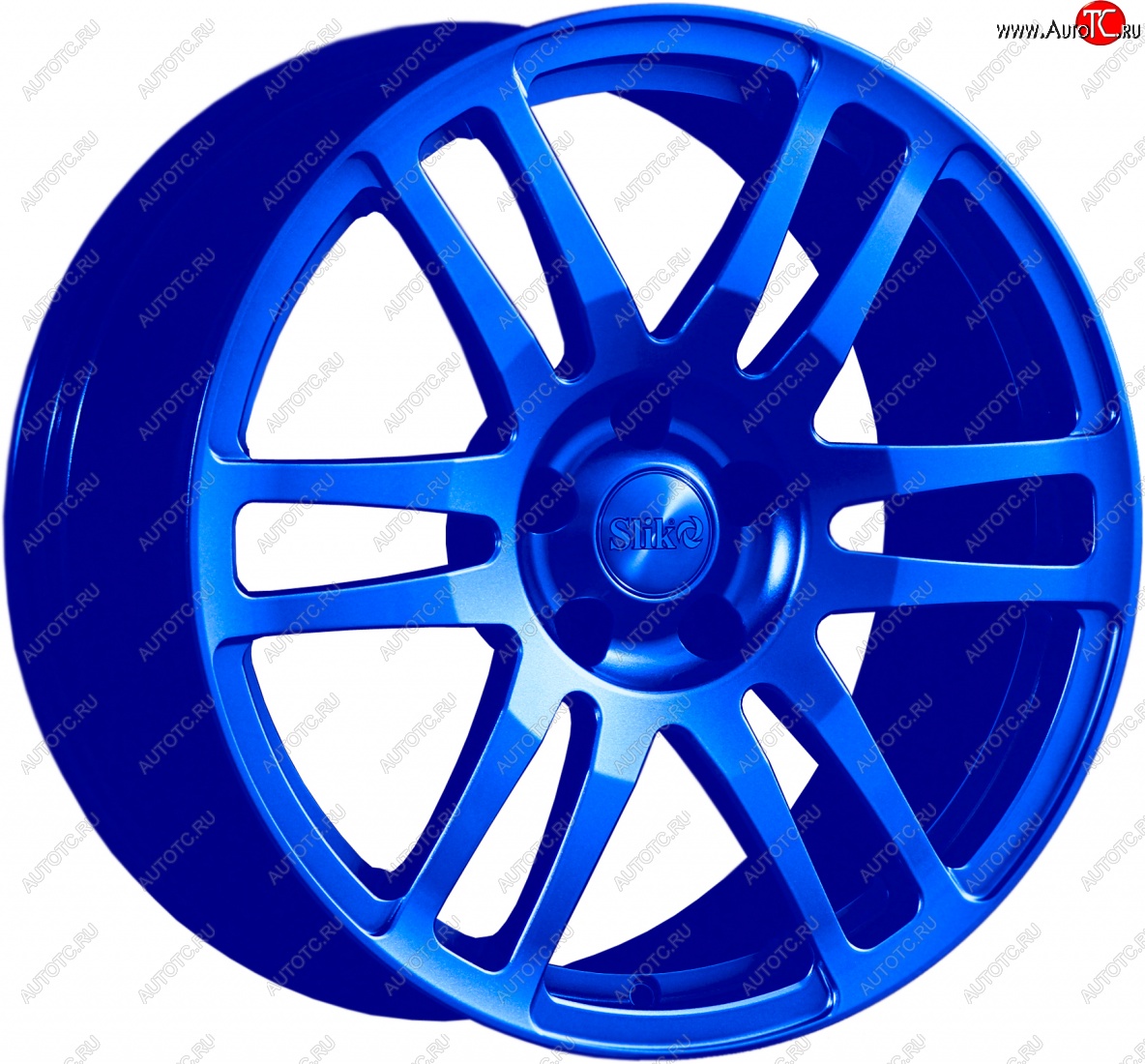22 299 р. Кованый диск Slik Classic L-803 8.0x18   (Candy синий (Candy BLUE))  с доставкой в г. Самара