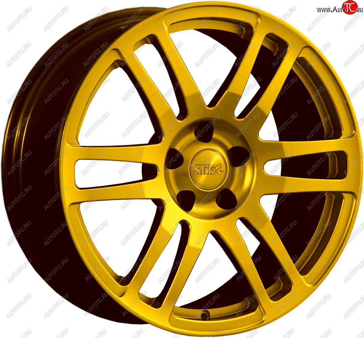 22 299 р. Кованый диск Slik Classic L-803 8.0x18   (Ярко желтый RAL1021 (YELLOW))  с доставкой в г. Самара