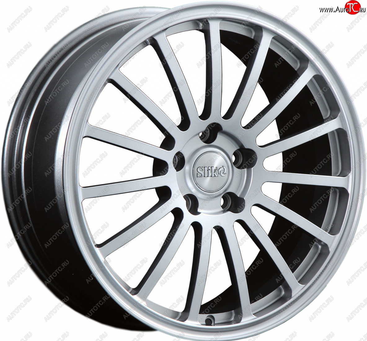 27 399 р. Кованый диск Slik Classic L-810 8.0x18 Audi Q5 8R дорестайлинг (2008-2012) 5x112.0xDIA66.5xET39.0 (Серебристый светлый (S16))