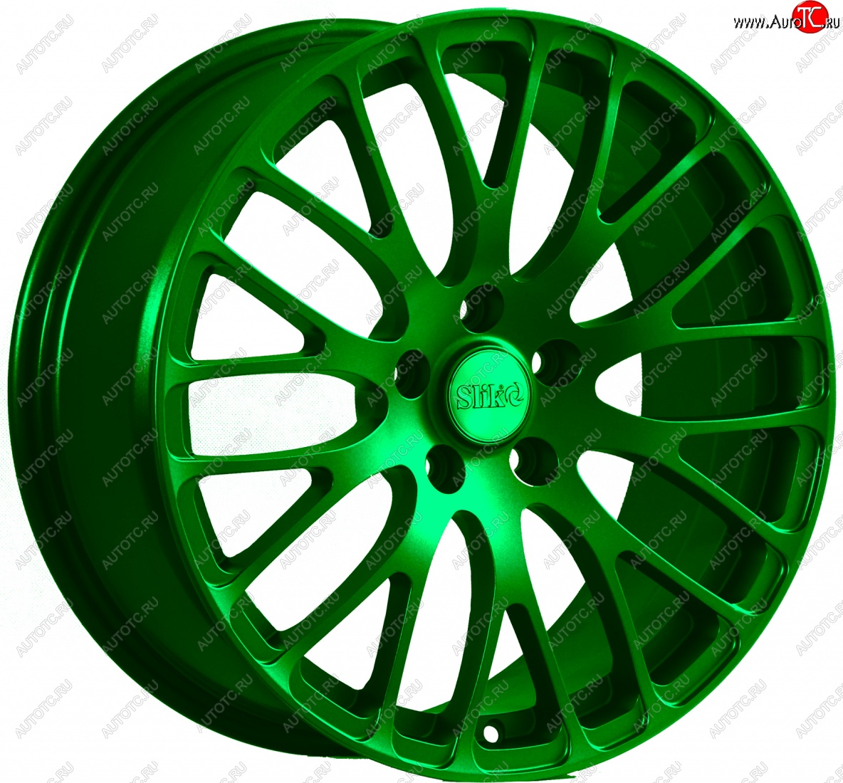 22 299 р. Кованый диск Slik Classic L-813 8.5x18 Cadillac CTS седан (2013-2019) 5x120.0xDIA67.1xET33.0 (Зеленый (GREEEN))