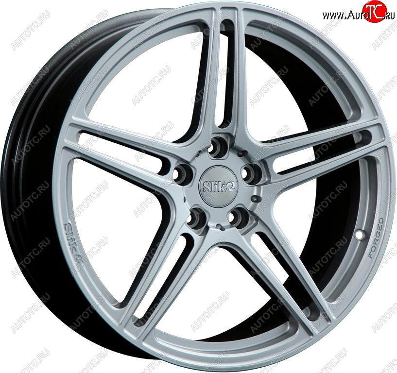 33 199 р. Кованый диск Slik PREMIUM L-824 8.0x18 Cadillac ATS седан дорестайлинг (2012-2016) 5x115.0xDIA70.3xET42.0 (Серебристый темный (S25))