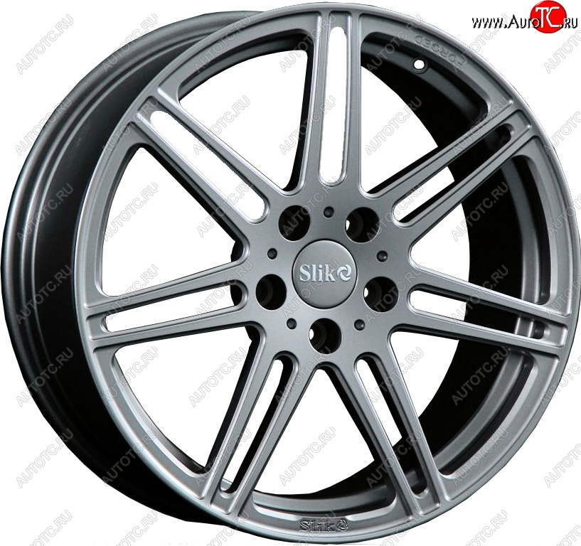 33 199 р. Кованый диск Slik PREMIUM L-828 8.0x18 Cadillac CTS седан (2007-2013) 5x120.0xDIA72.6xET45.0 (Серебристый темный (S25))