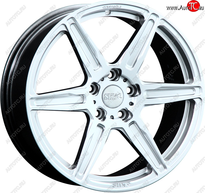33 199 р. Кованый диск Slik PREMIUM L-831 8.0x18 Cadillac CTS седан (2013-2019) 5x120.0xDIA67.1xET33.0 (Серебристый светлый (S16))