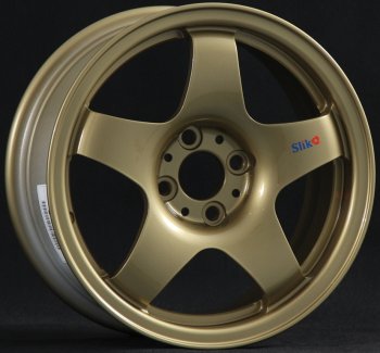 Кованый диск Slik Sport 6.5x15 (Металлик золотой) 6.5x15/4-5x98-120 D54.1-72.6 Audi A3 8L1 хэтчбэк 3 дв. дорестайлинг (1996-2000) 5x100.0xDIA57.1xET38.0