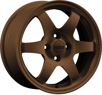 Кованый диск Slik Sport 6.5x15 (Металлик коньячная бронза. Матовый) Mitsubishi Diamante (1995-2005) 5x114.3xDIA67.1xET46.0
