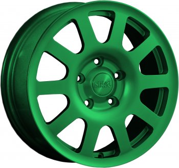 Кованый диск Slik Sport 6.5x16 (Зеленый) Audi Q2 GA дорестайлинг (2016-2020) 5x112.0xDIA57.1xET43.0