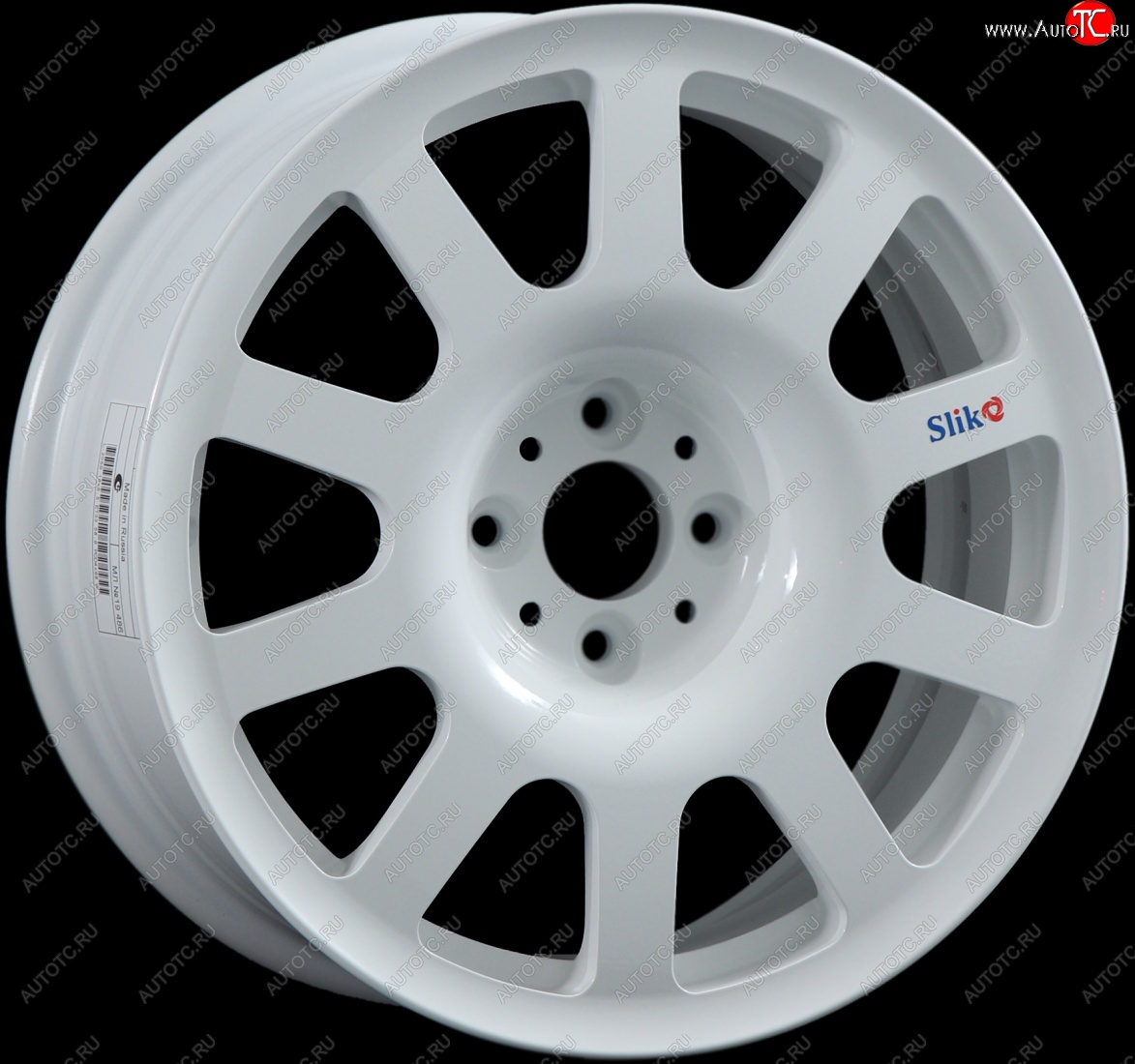 10 199 р. Кованый диск Slik SPORT R16x6.5 Белый (W) 6.5x16 Mitsubishi ASX дорестайлинг (2010-2012) 5x114.3xDIA67.1xET46.0 (Цвет: W)