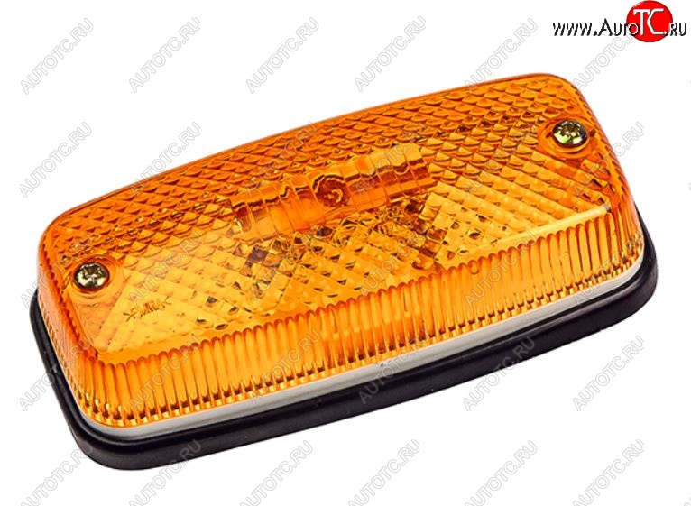284 р. Фонарь контурный Евросвет ЕС 04.О (LED, оранжевый с кронштейном) Mercedes-Benz LK 814 (1984-1998) (12В)  с доставкой в г. Самара