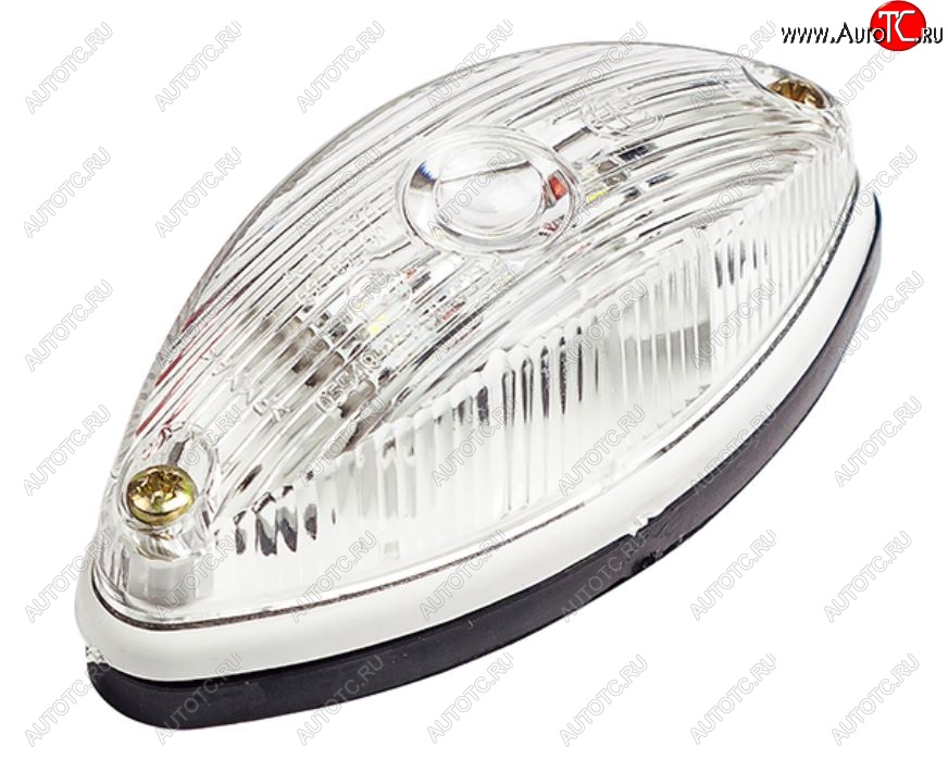 176 р. Фонарь контурный передний Евросвет ГФ 2 (LED, белый) ГАЗ 3306 (1992-1995) (12В)  с доставкой в г. Самара