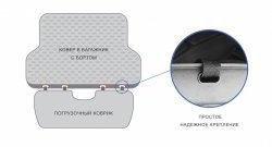 1 529 р. Универсальный погрузочный коврик Element в багажник автомобиля Volvo XC70 рестайлинг (2013-2016)  с доставкой в г. Самара. Увеличить фотографию 4