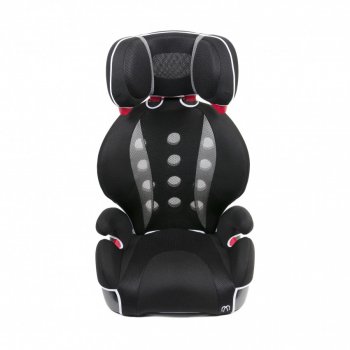 14 249 р. Кресло детское автомобильное Saratto Highback Junior Quattro (группа 2/3) CITROEN C1 P хэтчбэк 5 дв. 1-ый рестайлинг (2008-2012) (Цвет: черный с серым)  с доставкой в г. Самара. Увеличить фотографию 4
