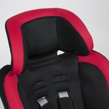 22 699 р. Кресло детское автомобильное Swing Moon (группа 1/2, 1-7 лет/9-25 кг/70-120 см)   (Цвет: черный с красным)  с доставкой в г. Самара. Увеличить фотографию 4