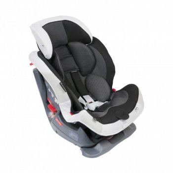 25 999 р. Кресло детское автомобильное Swing Moon Premium (группа 1/2, 1-7 лет/9-25 кг/70-120см)   (Цвет: черный с серым)  с доставкой в г. Самара. Увеличить фотографию 2