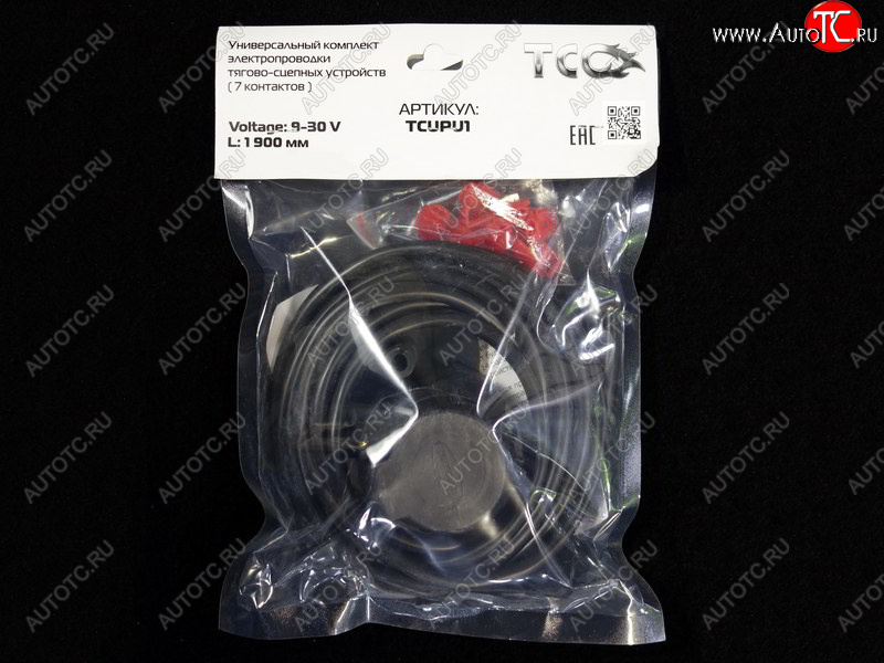 1 249 р. Универсальный комплект электрики для фаркопов (7 контактов) TCC-Tuning Renault Scenic 3 рестайлинг (2012-2016)  с доставкой в г. Самара