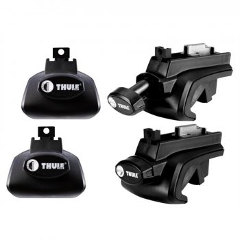 15 449 р. Поперечные дуги рейлингов THULE WingBar (длина дуг 127 см) Zotye Z300 (2012-2018) (цвет: черный)  с доставкой в г. Самара. Увеличить фотографию 2