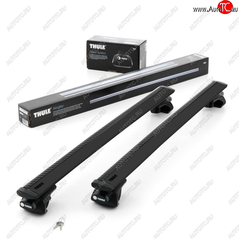 15 449 р. Поперечные дуги рейлингов THULE WingBar (длина дуг 127 см) Zotye Z300 (2012-2018) (цвет: черный)  с доставкой в г. Самара