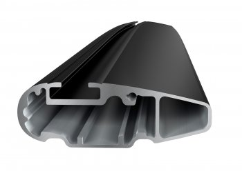 15 449 р. Поперечные дуги рейлингов THULE WingBar (длина дуг 127 см) Zotye Z300 (2012-2018) (цвет: черный)  с доставкой в г. Самара. Увеличить фотографию 4