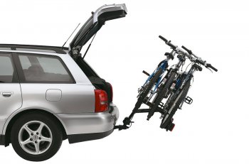 Велобагажник-платформа на фаркоп Thule RideOn Daewoo Kalos (2002-2008) (Для 3-х велосипедов)