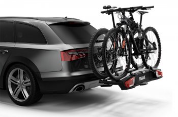 Велобагажник-платформа на фаркоп Thule VeloSpace XT Daewoo Kalos (2002-2008) (Для 2-х велосипедов)