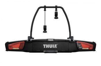 95 999 р. Велобагажник-платформа на фаркоп Thule VeloSpace XT Daewoo Kalos (2002-2008) (Для 2-х велосипедов)  с доставкой в г. Самара. Увеличить фотографию 6