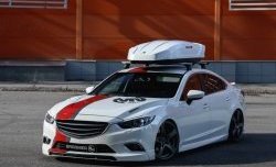 22 749 р. Багажный бокс Broomer Venture (420 л/189x89x40 см) на крышу   (Покрытие: шагрень, Цвет: чёрный)  с доставкой в г. Самара. Увеличить фотографию 15