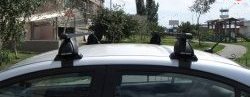 8 299 р. Багажник на автомобиль Mont Blanc ReadyFit 13 Steel Daewoo Kalos (2002-2008)  с доставкой в г. Самара. Увеличить фотографию 5