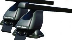 8 299 р. Багажник на автомобиль Mont Blanc ReadyFit 13 Steel Daewoo Kalos (2002-2008)  с доставкой в г. Самара. Увеличить фотографию 6