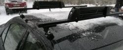 2 349 р. Крепление для 3 комплектов лыж или 2 сноубордов Amos Ski Lock 3 Daewoo Kalos (2002-2008) (Цвет: серебристый)  с доставкой в г. Самара. Увеличить фотографию 3