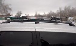 2 349 р. Крепление для 3 комплектов лыж или 2 сноубордов Amos Ski Lock 3 Daewoo Kalos (2002-2008) (Цвет: серебристый)  с доставкой в г. Самара. Увеличить фотографию 4